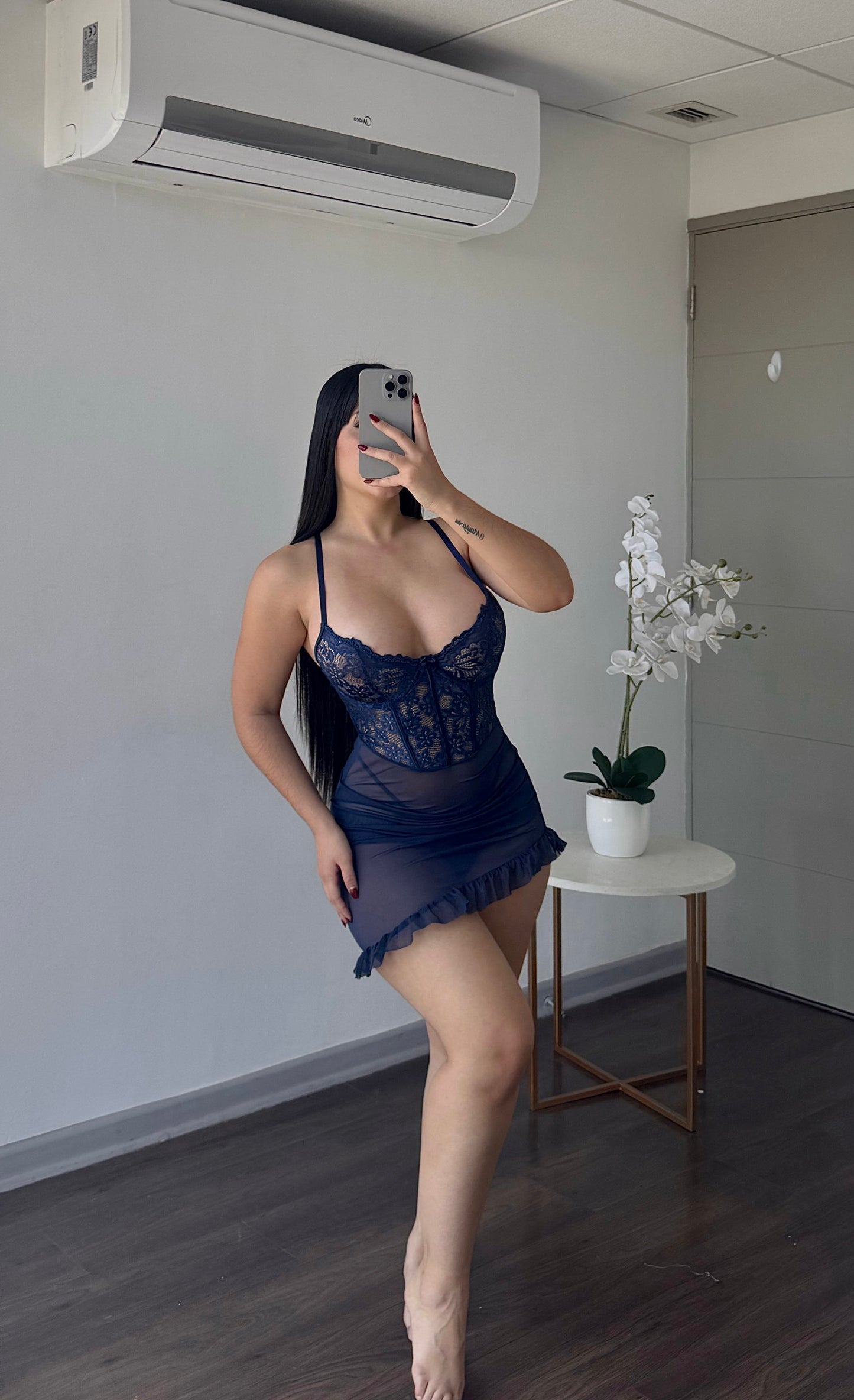 Vestido lenceria Cuore