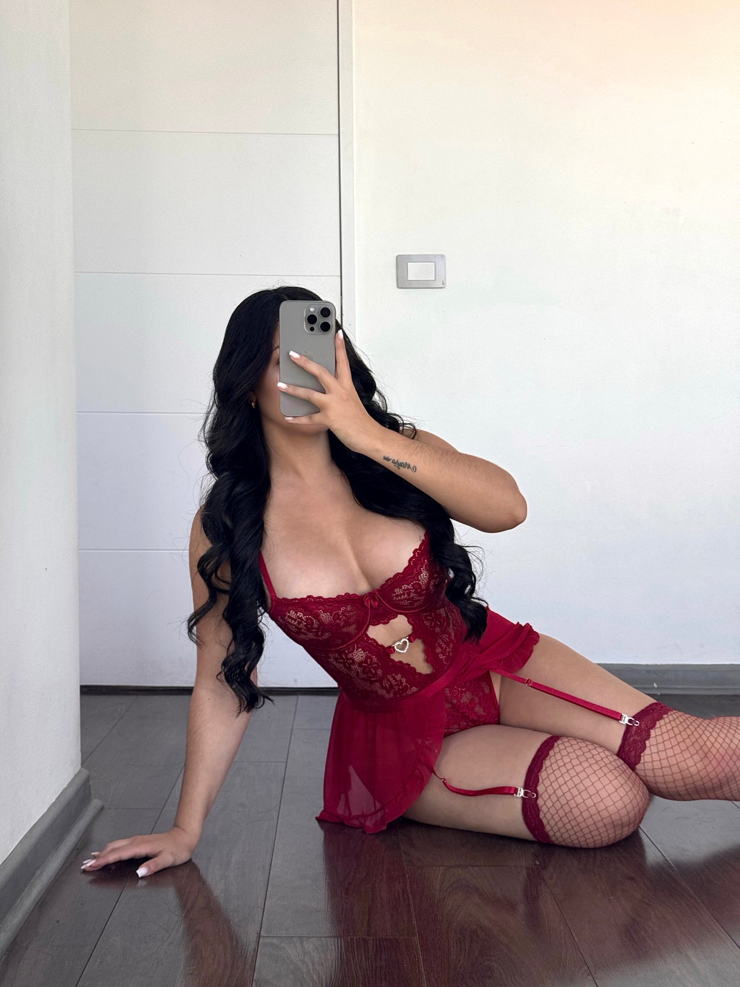 Body lencería encaje Bello