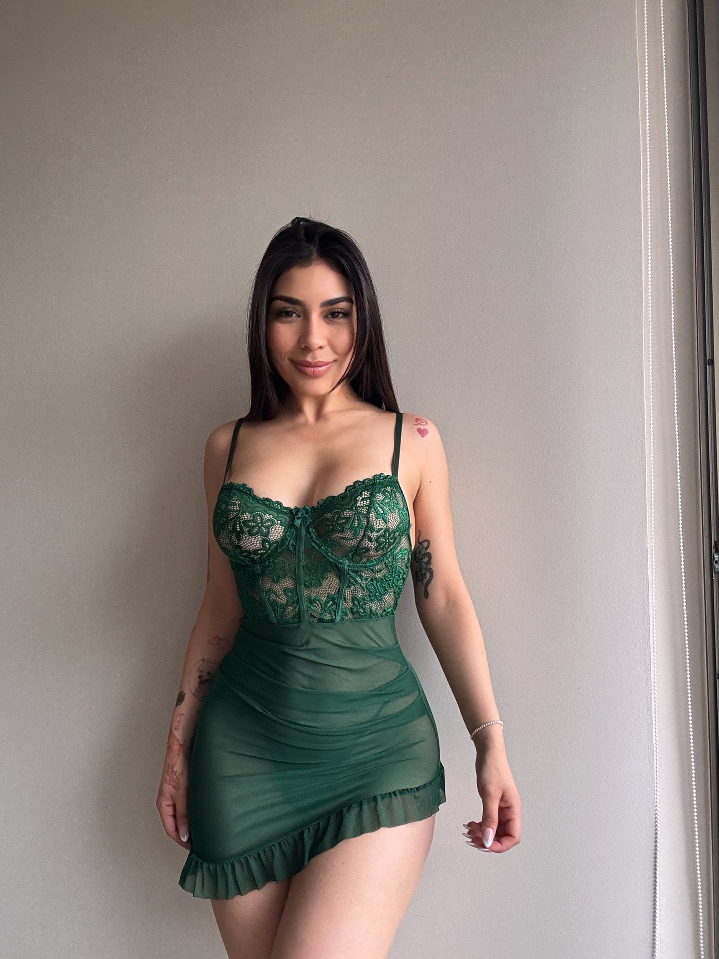 Vestido lenceria Cuore