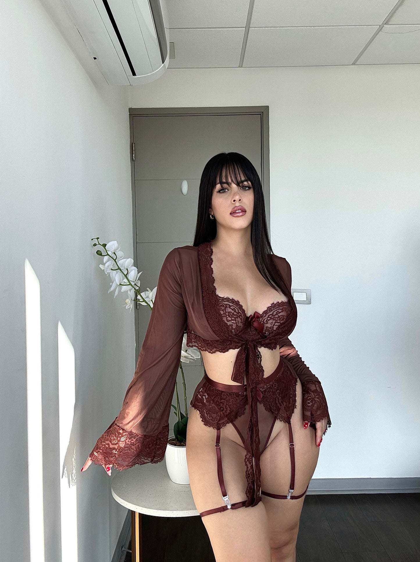 Conjunto lenceria encaje Annecy