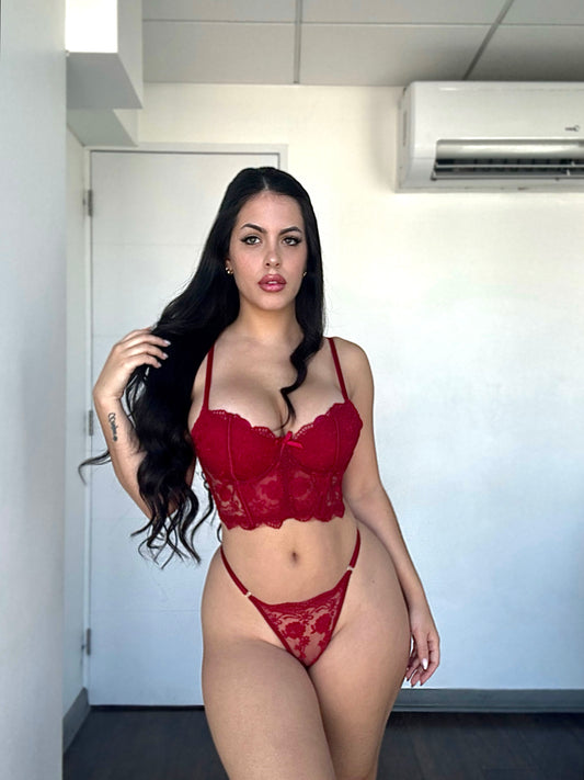 PREVENTA Conjunto lenceria Malibu(2 a 3 semanas)